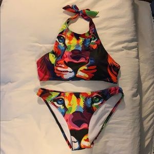 Lion swimsuit-bikini